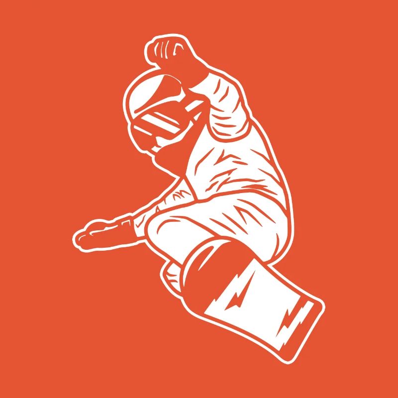Snowboard Junge