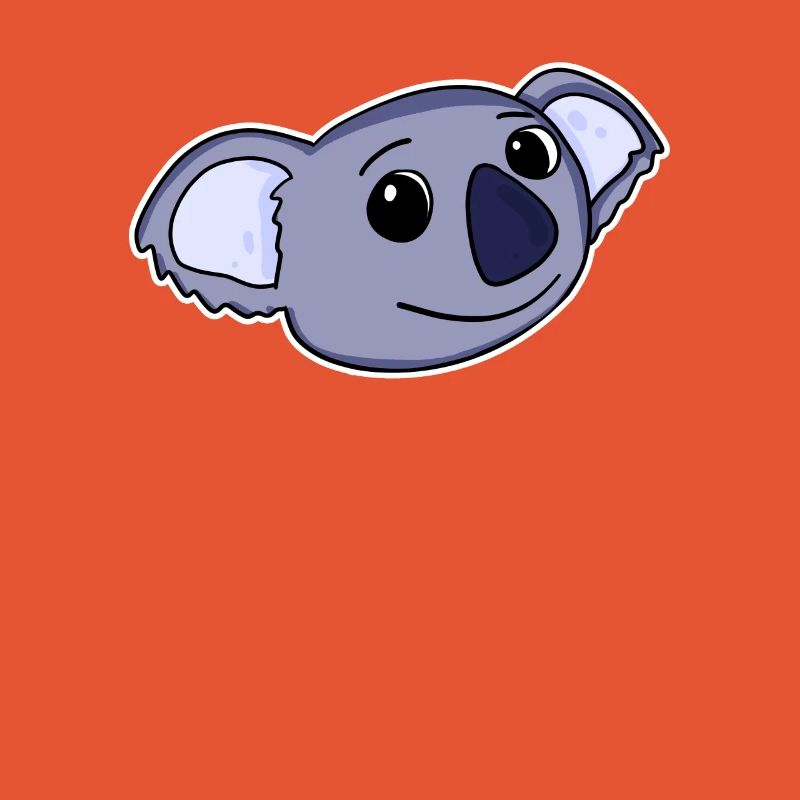 Koala Bär Kopf