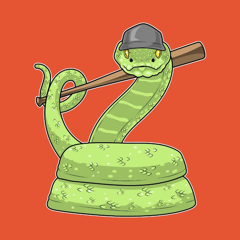 Snake Baseball Batte de baseball