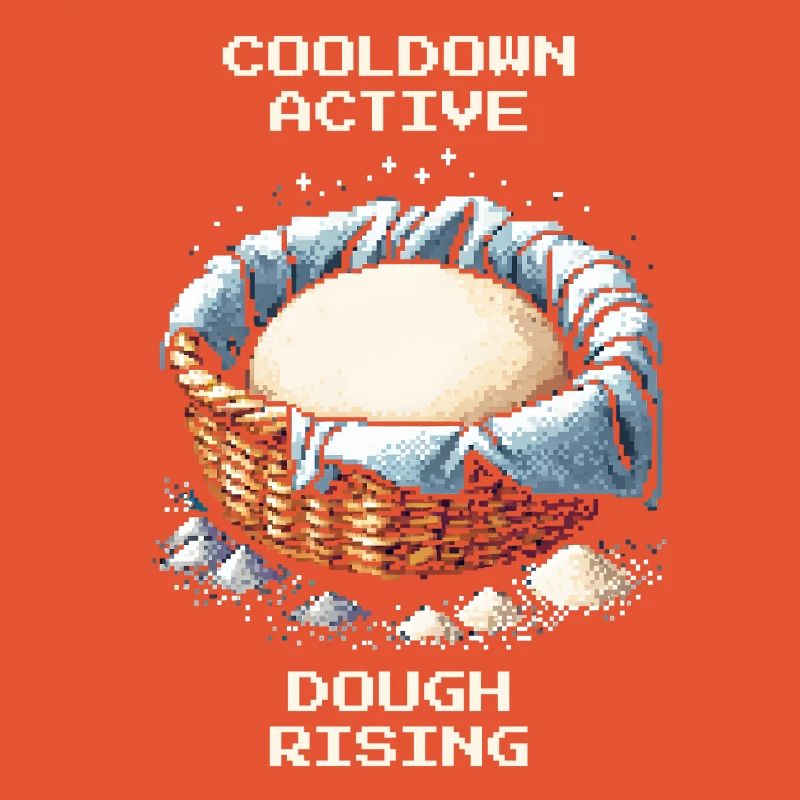 Cooldown active: Dough rises | Baking bread