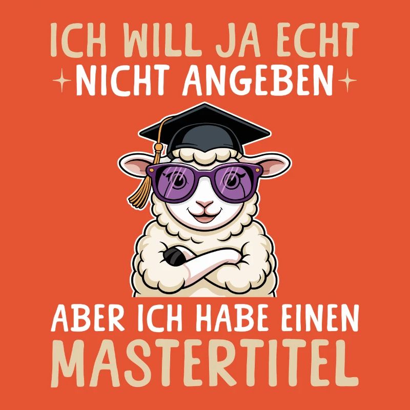 Master obtenu - Mouton avec titre de Master