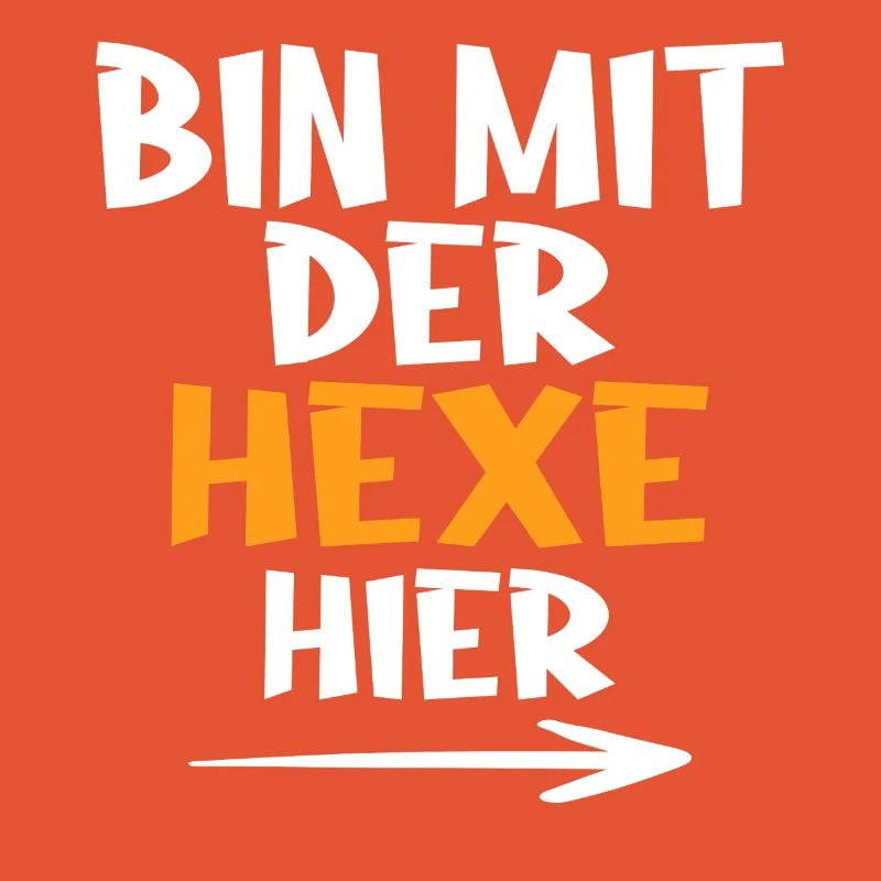 Bin mit der Hexe hier