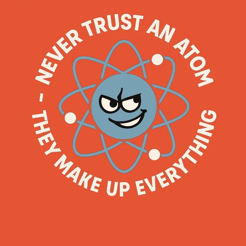 Funny Atom Joke – Science Nerd Humor