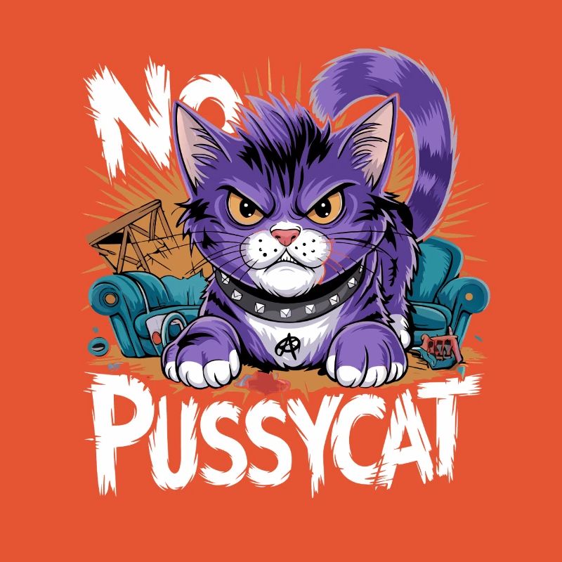 Pas de chat rebelle Chat Combattant