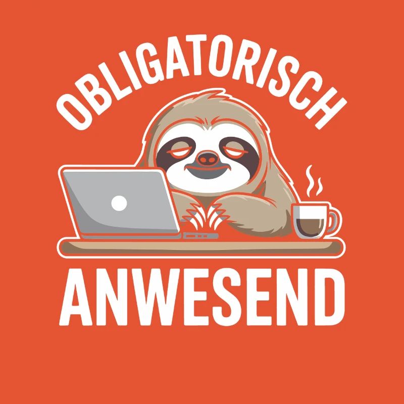 Mandatory Present Sloth Telco Meeting Office