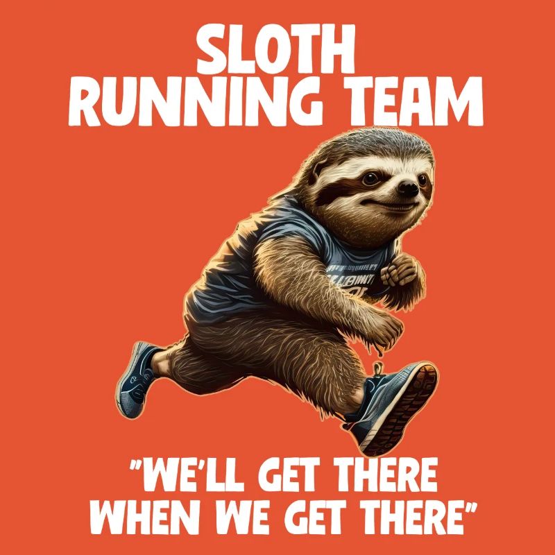 Sloth Running Team We'll Get There 