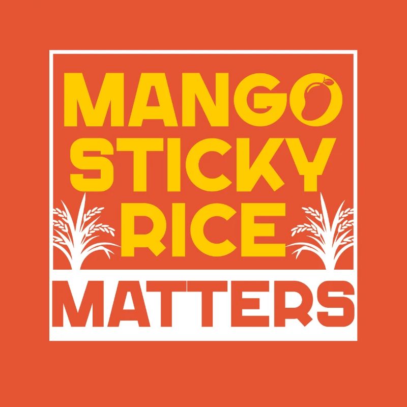 Riz gluant à la mangue