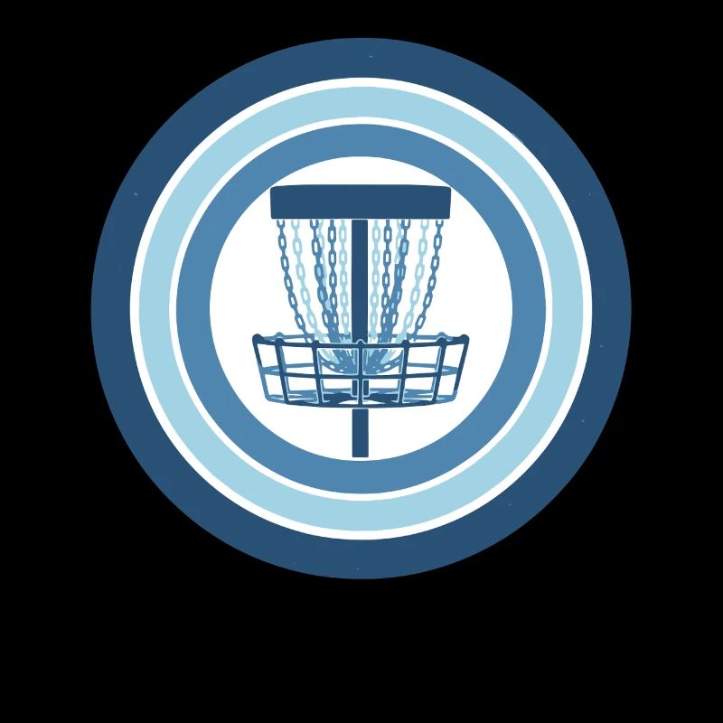Disc Golf Basket Flying Disc Frisbee Golf Scene