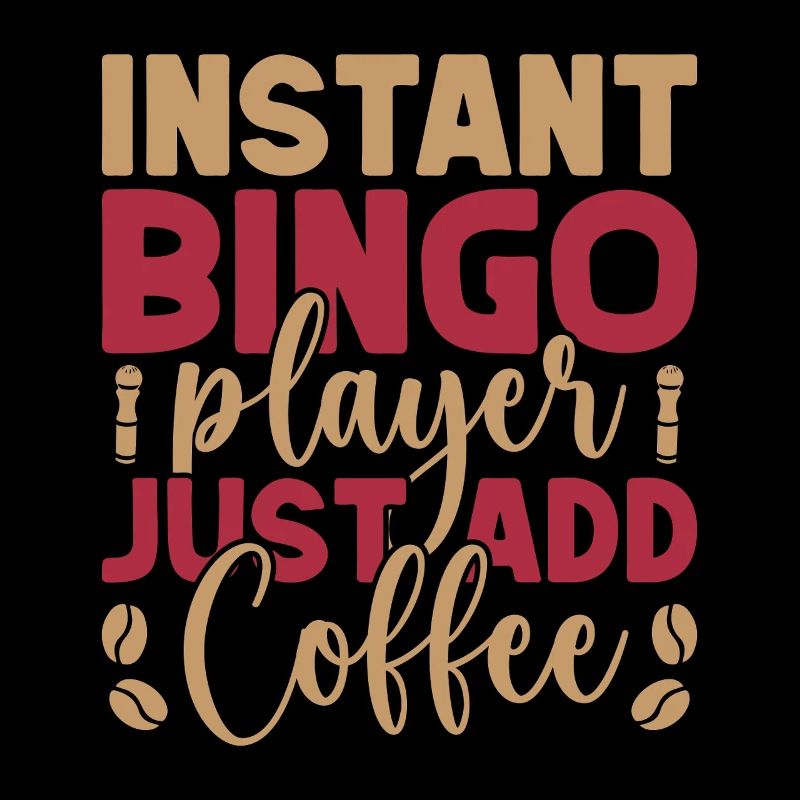 Bingo Game Instant Player Just Add Coffee Bingo