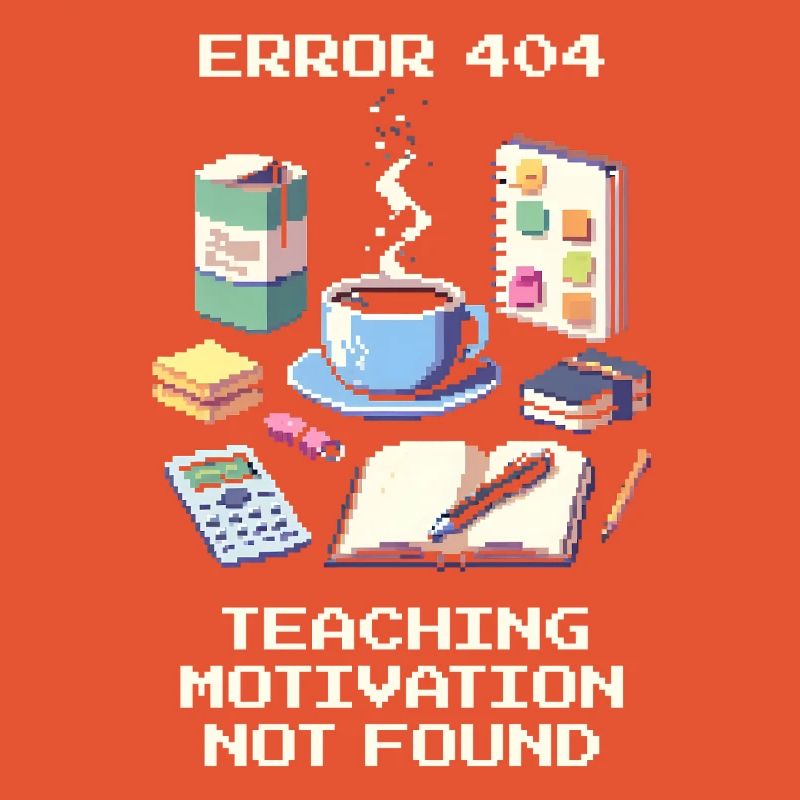 Error 404: Teacher motivation is lacking | Teacher humor