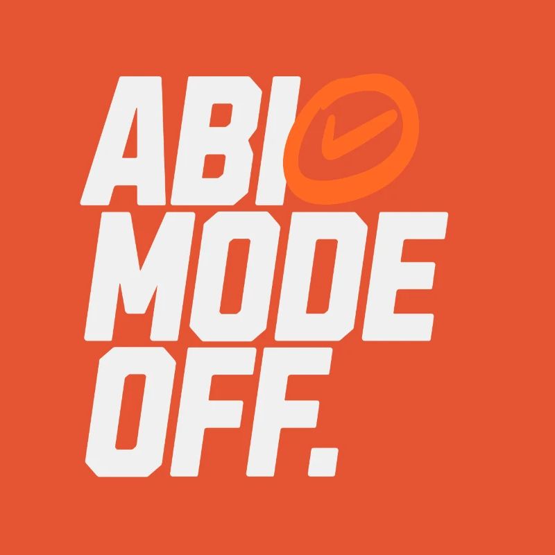 Mode Abio désactivé