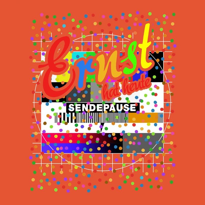 Ernst hat heute Sendepause | Testbild Kostüm