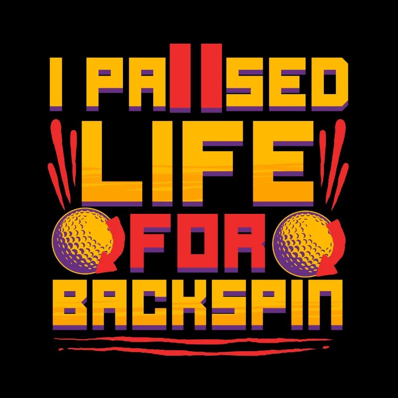 Golf Simulator I Paused Life For Backspin