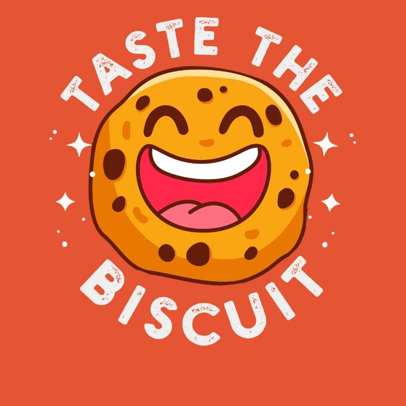 Logo joyeux de l’émoticône cookie