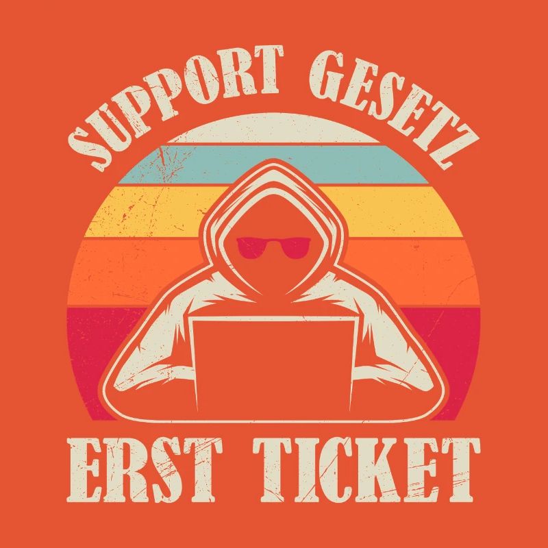 Computer Science Coder SUPPORT GESETZ ERST TICKET
