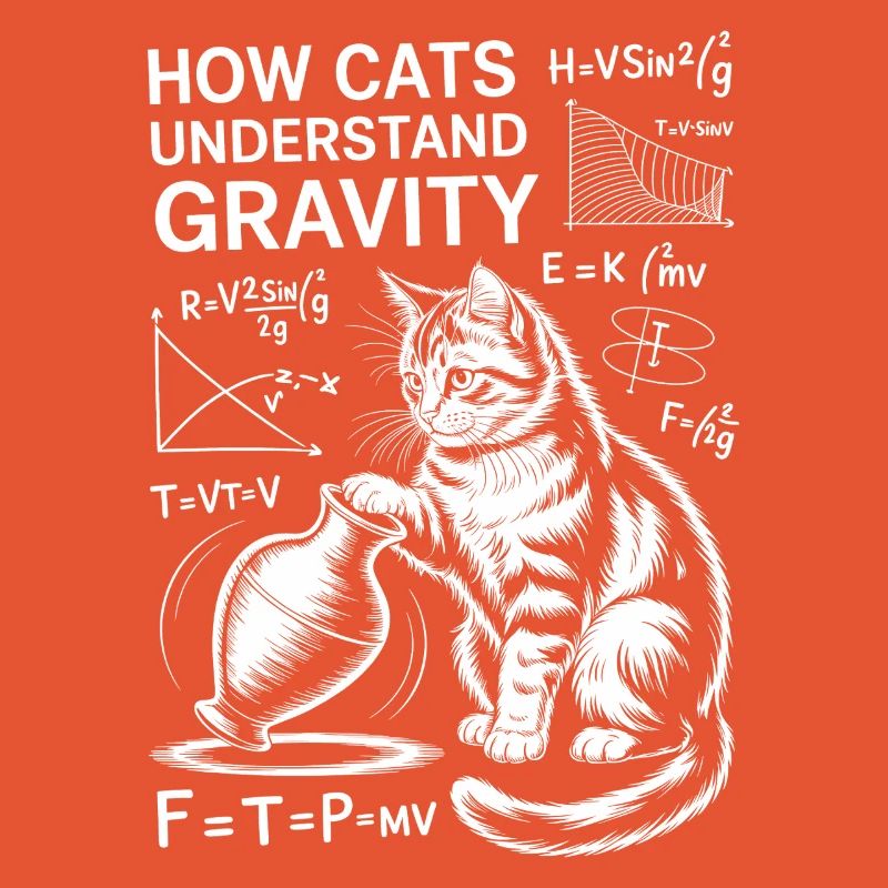 Physik Katzen Sprüche Mathe Witz Physik Geschenk