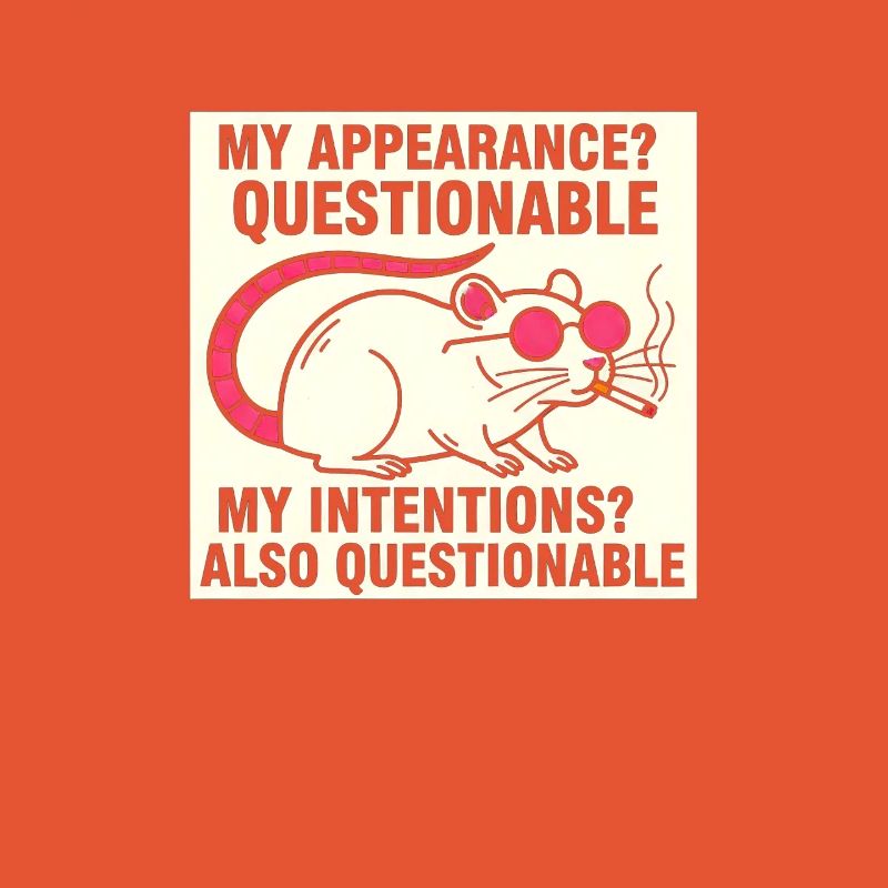 Questionable appearance rat