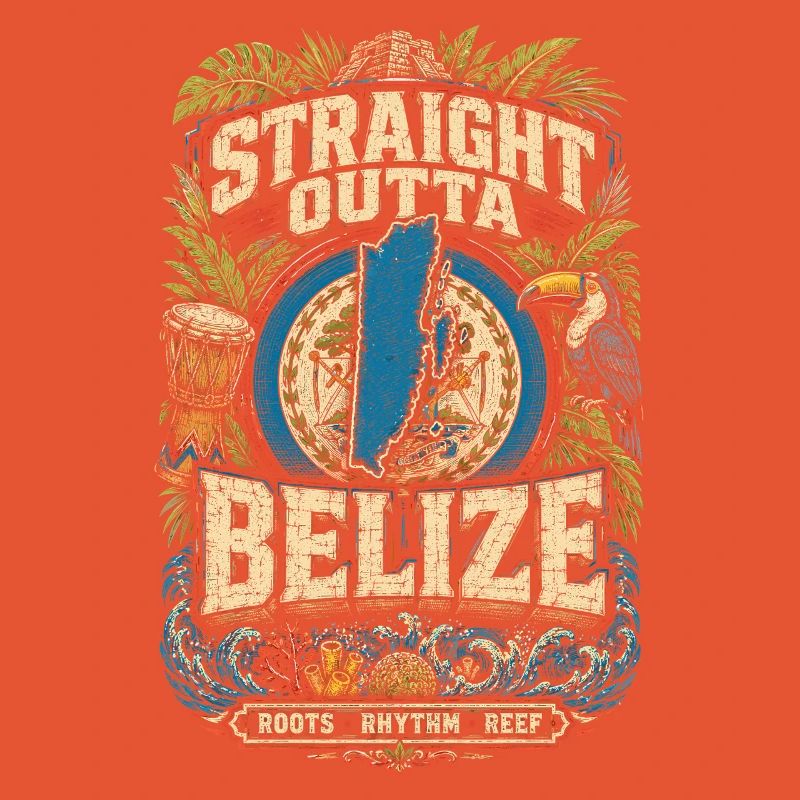 Straight Outta Belize Belizean Root