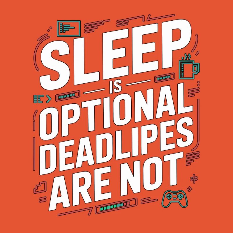 Game Developer Sleep Is Optional Game Programmer