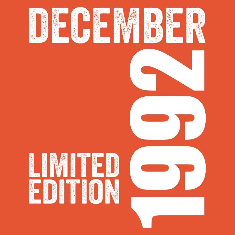 Retro Geburtstagsgeschenk - Dezember 1992