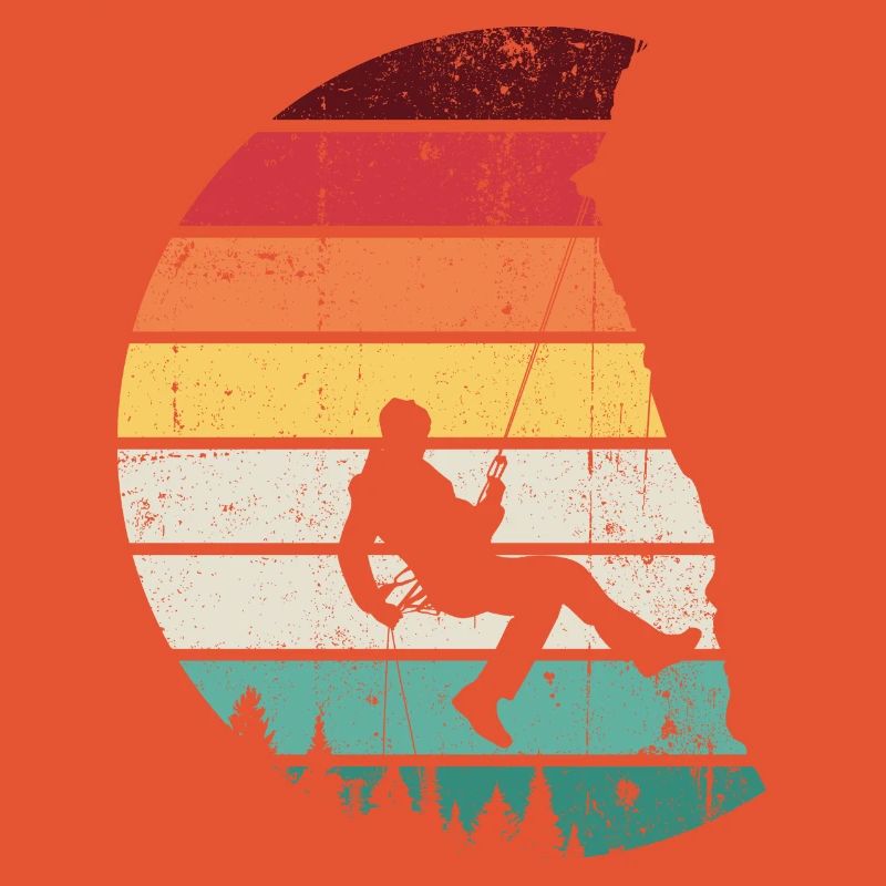 Rainbow Horizon Swing Silhouette