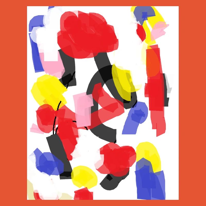 Colorful abstract pattern