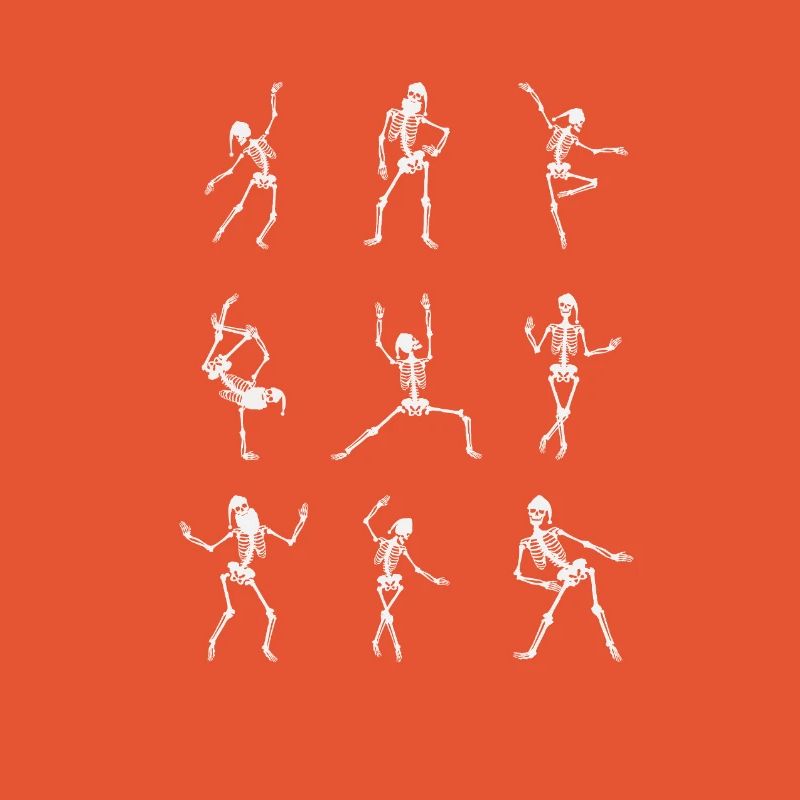 Silhouettes de danse dynamiques