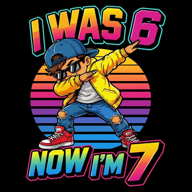 Ich war 6 Jahre alt, jetzt bin ich 7!