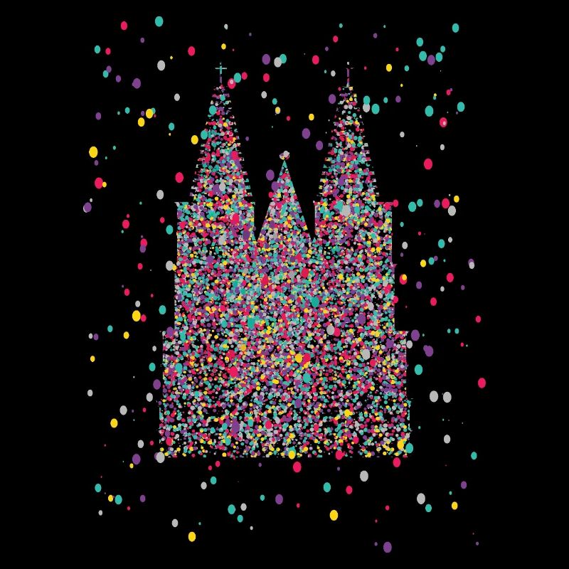 Cathédrale de Cologne Carnaval Carnaval Costume de confettis