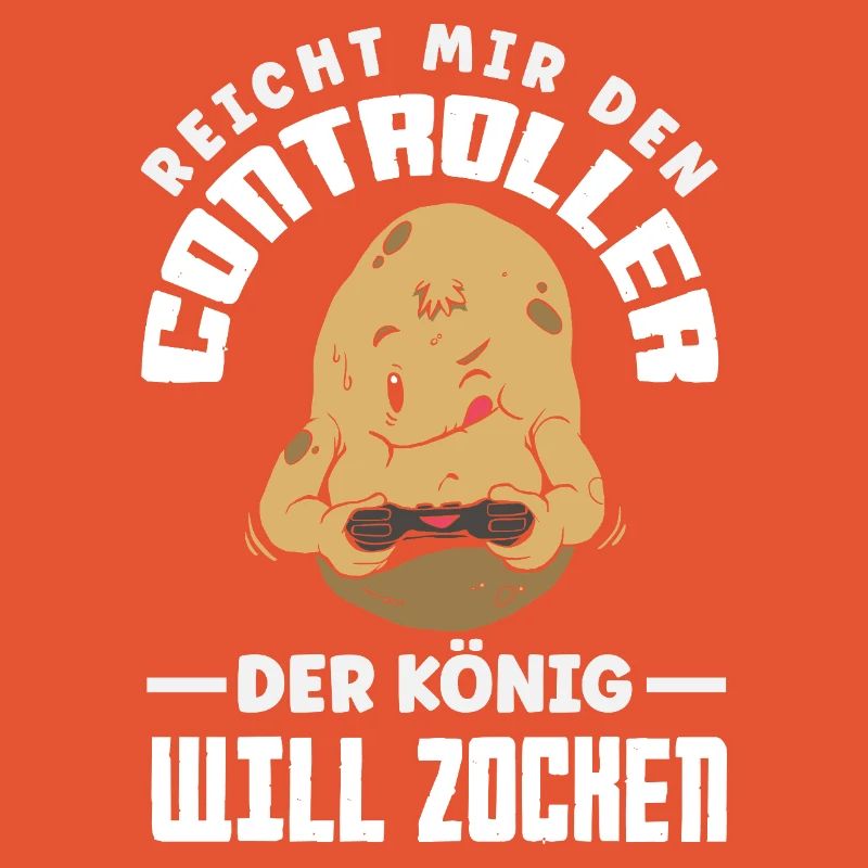 Reicht mir den Controller – König will zocken