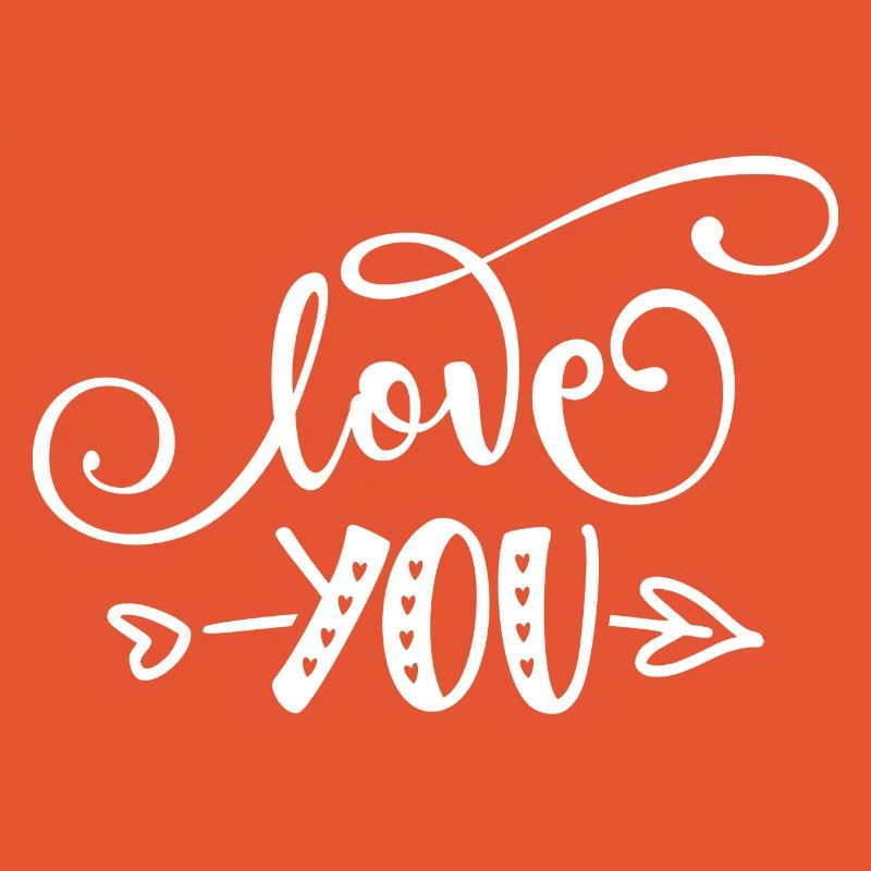 Love You Charm Between Hearts and Arrows Pattern