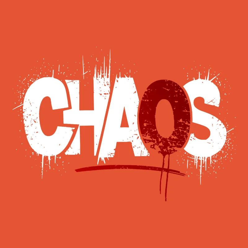 Symbolisme des éclaboussures de chaos