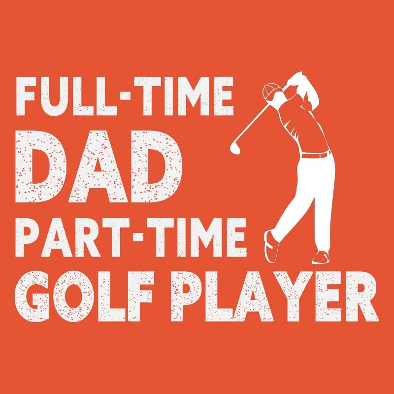 Vollzeitvater Teilzeit-Golfspieler – Geschenk