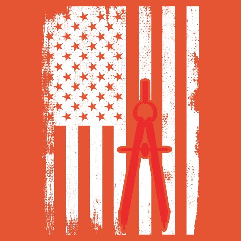 Architecture USA Drapeau