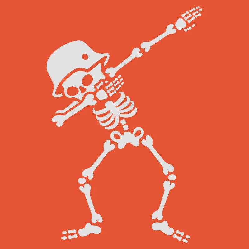 Dab dabbing biker