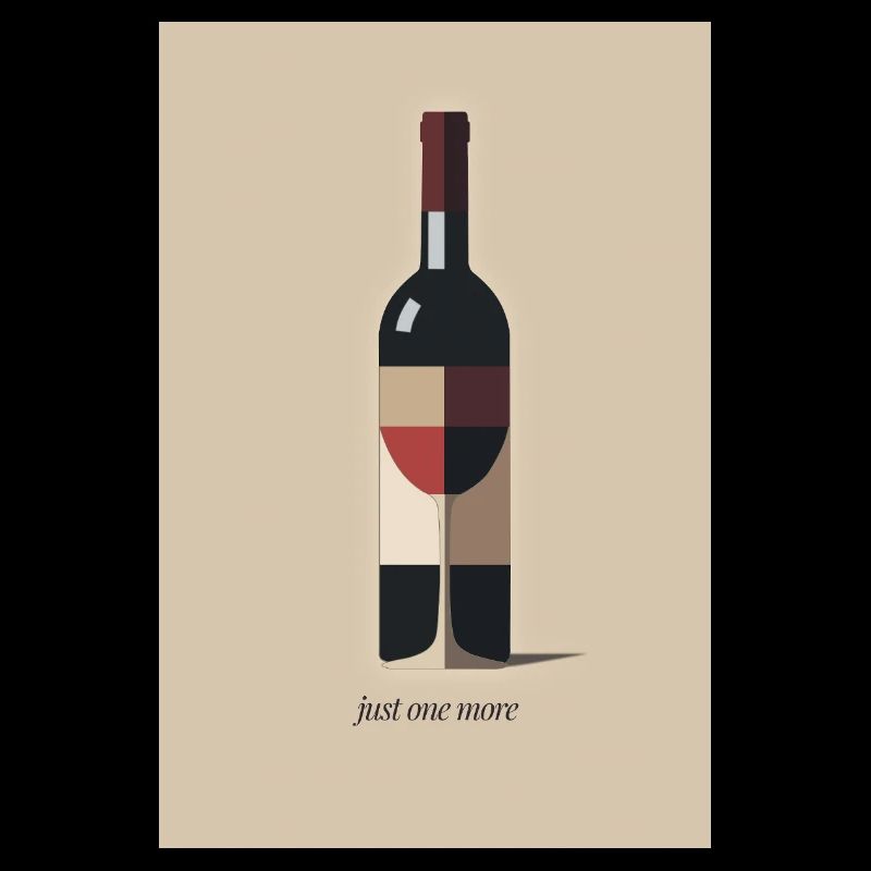 Conception du vin juste une fois de plus