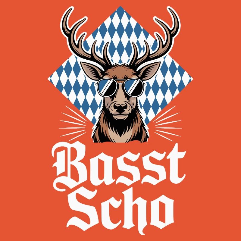 Moose Bavarian Deer Sunglasses Basst Scho