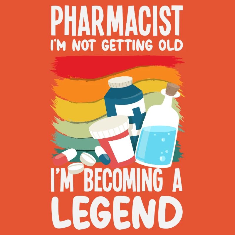 Retro Won't Get Old Legend Pharmacist Pharmacy