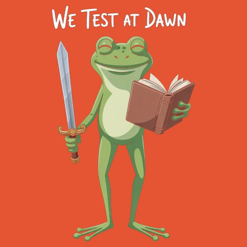 Dawn Quest Frog with Book