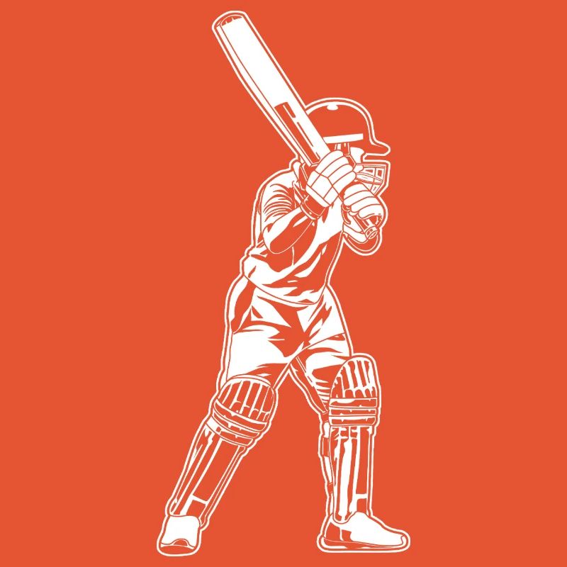 Cricket Batter Sketch