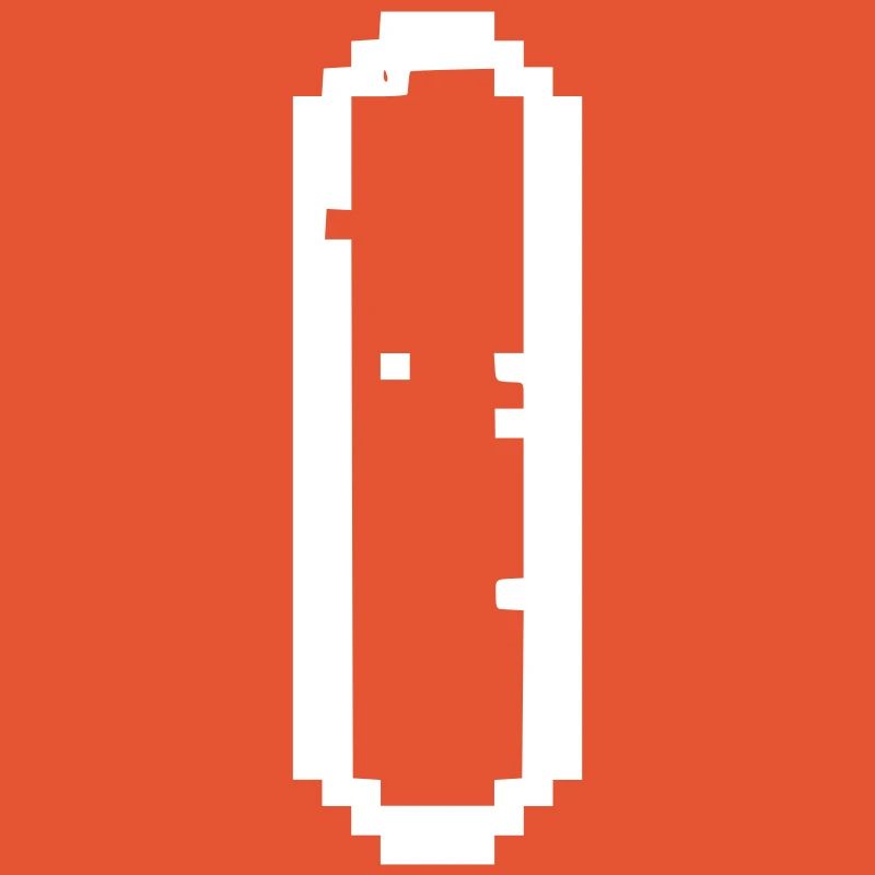 Icône de pixel de la bactérie bâton