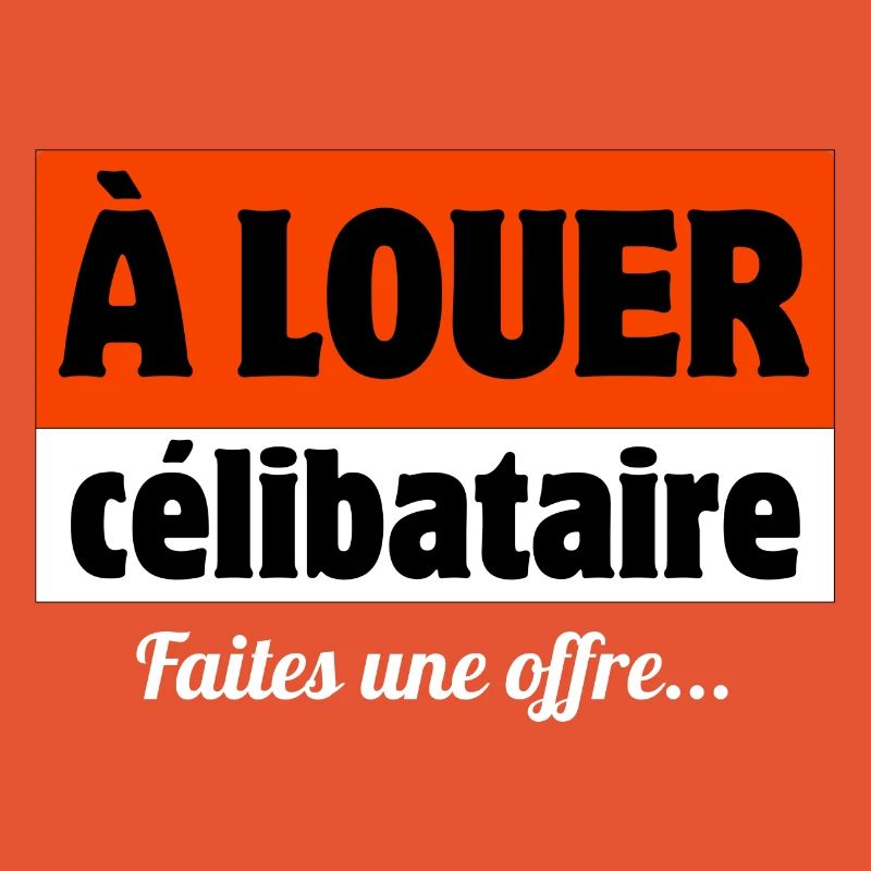 à louer, célibataire
