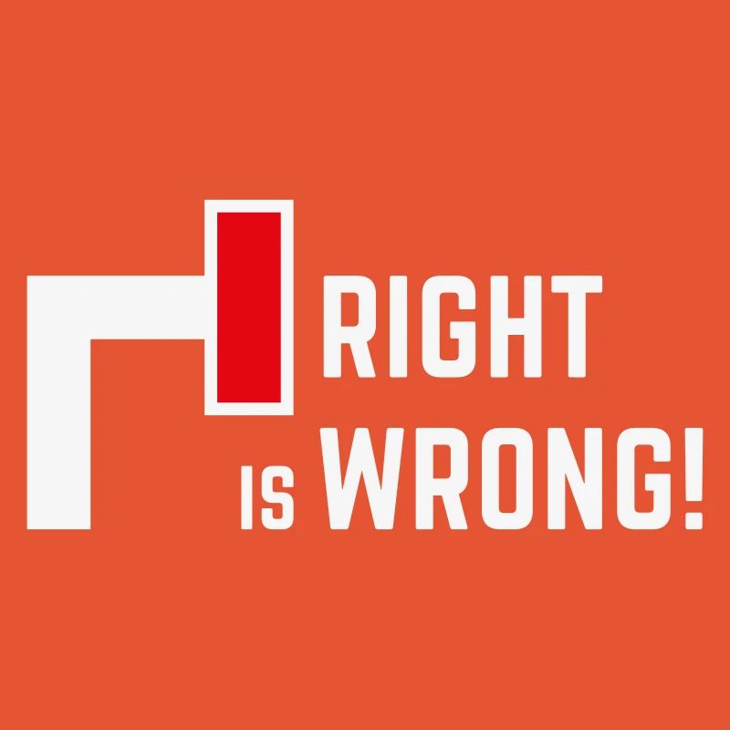 Right Is Wrong! Against Right & Right Parties V1