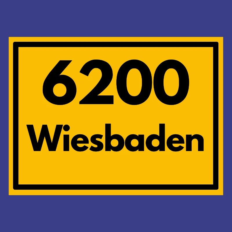 OLD POSTCODE POSTCODE RETRO 6200 WIESBADEN