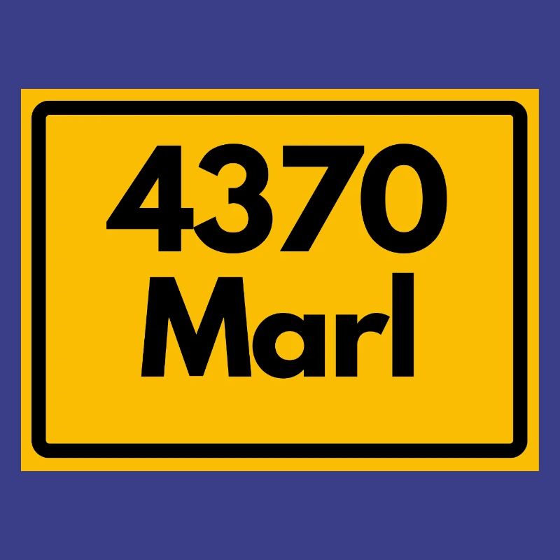 ANCIEN CODE POSTAL RETRO 4370 MARL – NRW