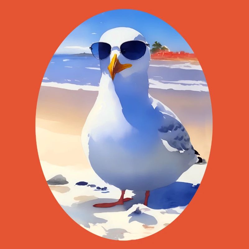 Coole Möwe