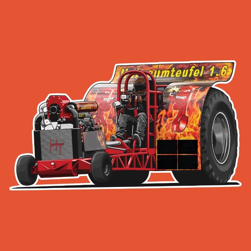 Tractor Pulling // Illustration