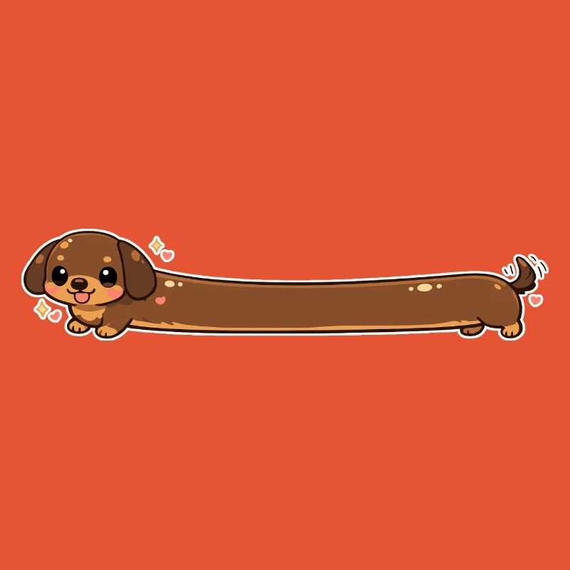 Long, teckel mignon