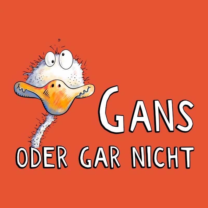 Gans Oder Gar Nicht I Gänse Wortspiel