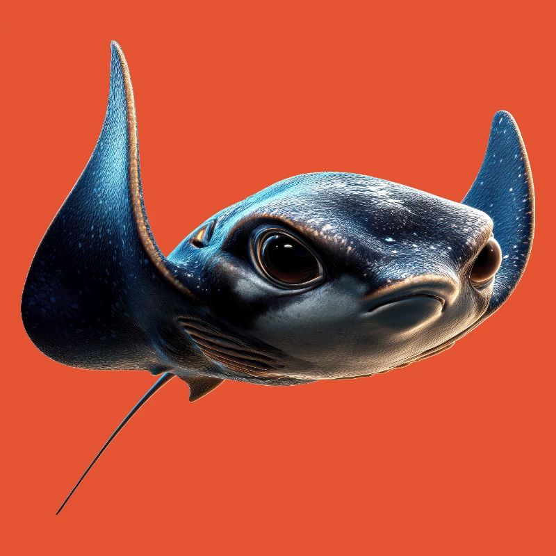 Manta Ray, Devil Ray, Stingray, Diver